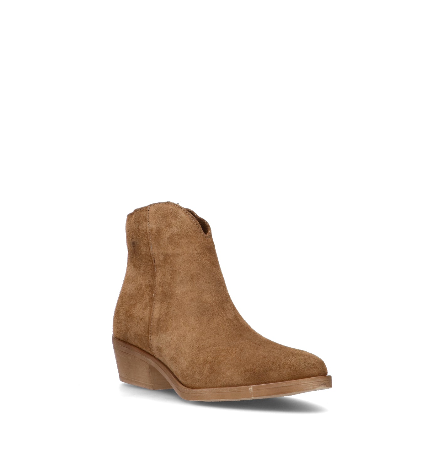 VARIOPINTO Tronchetto donna cuoio in suede