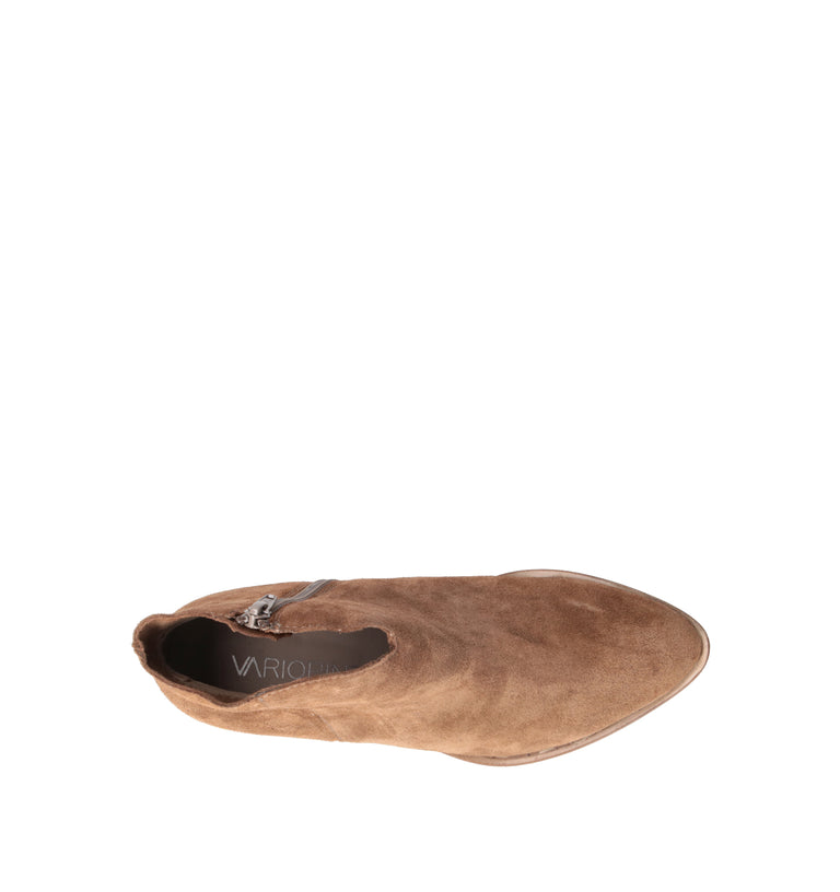 VARIOPINTO Tronchetto donna cuoio in suede