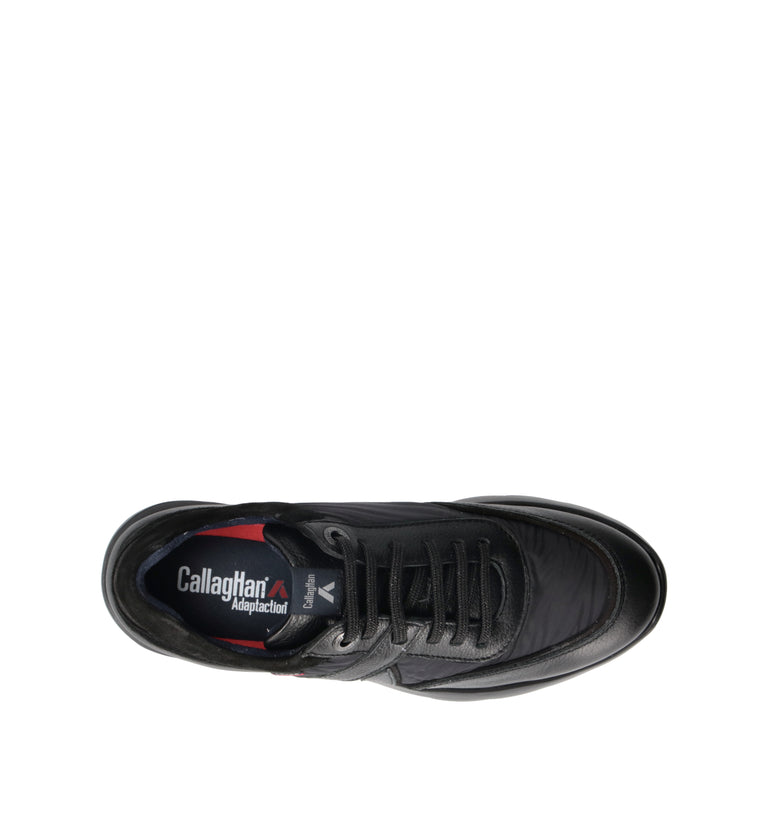 CALLAGHAN Sneaker donna nero in pelle