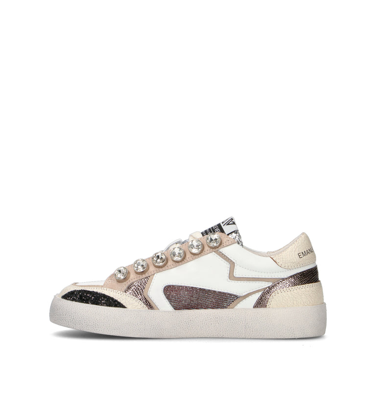 EMANUELLE VEE Sneaker donna bianca