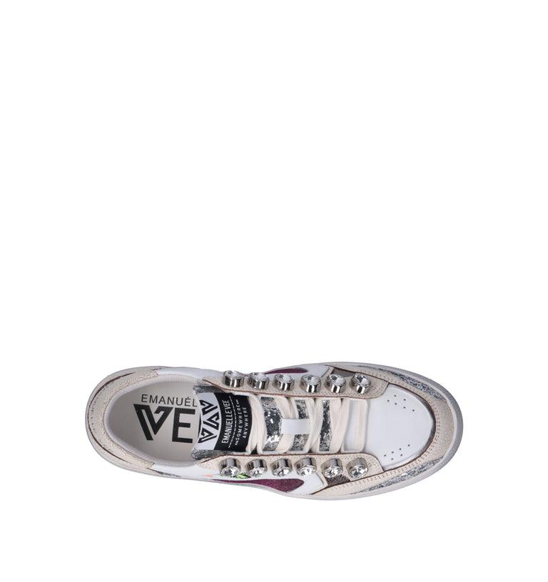 EMANUELLE VEE Sneaker donna bianca