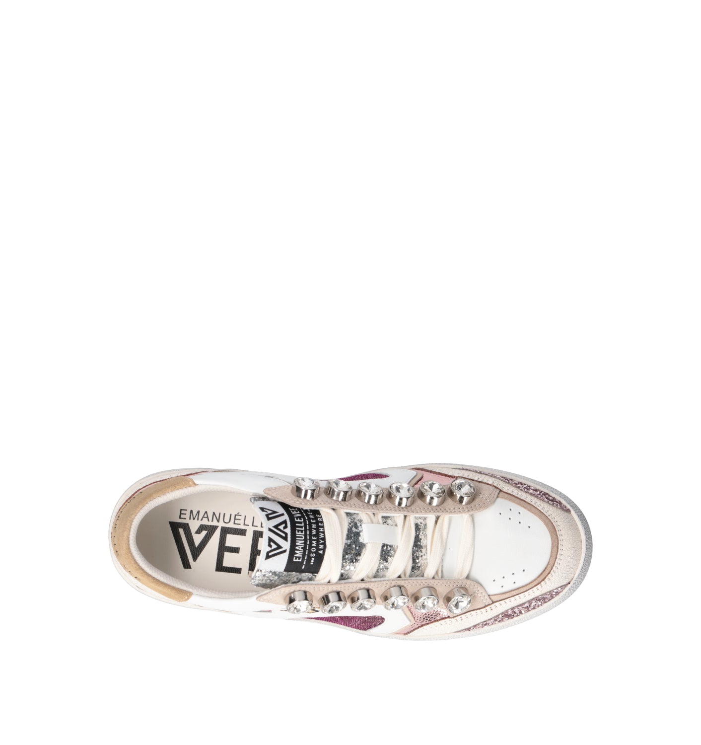 EMANUELLE VEE Sneaker donna bianca