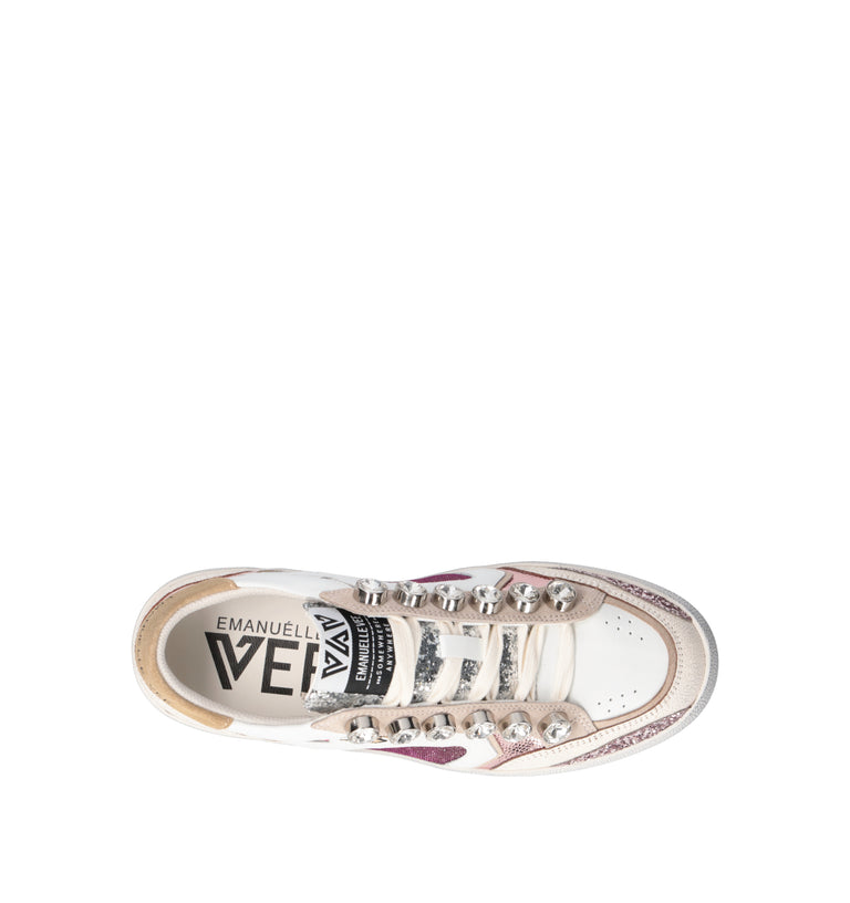 EMANUELLE VEE Sneaker donna bianca