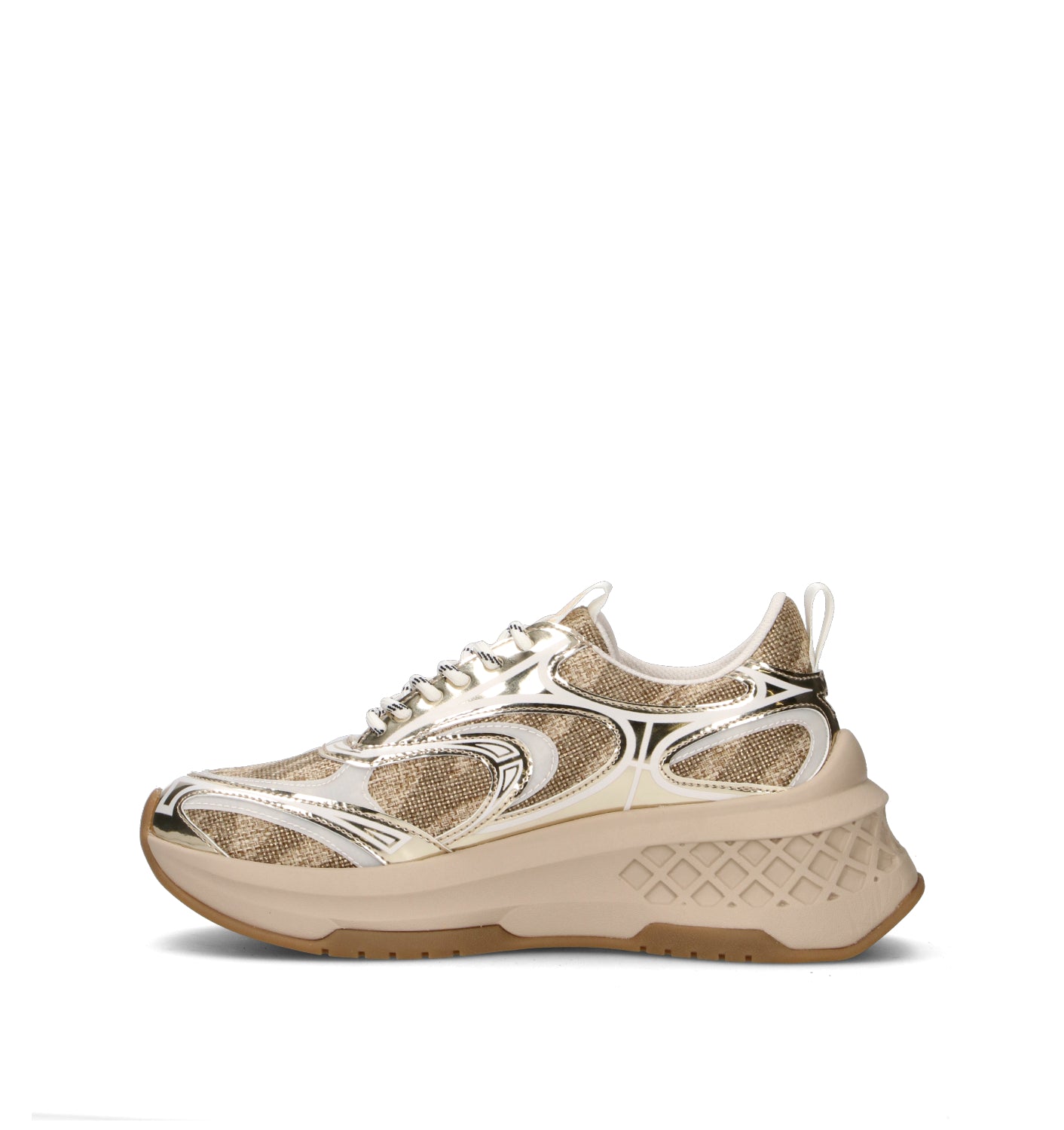 EMANUELLE VEE Sneaker donna oro
