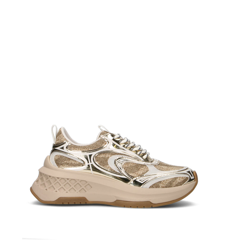 EMANUELLE VEE Sneaker donna oro