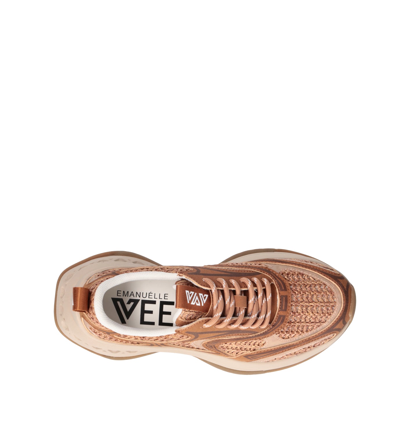 EMANUELLE VEE Sneaker donna marrone