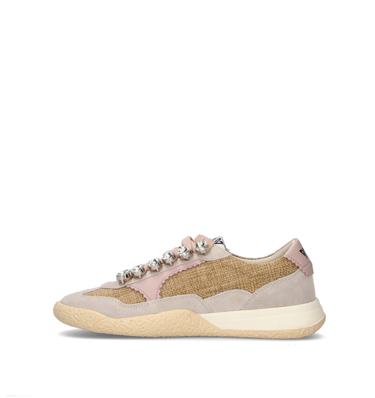 EMANUELLE VEE Sneaker donna beige