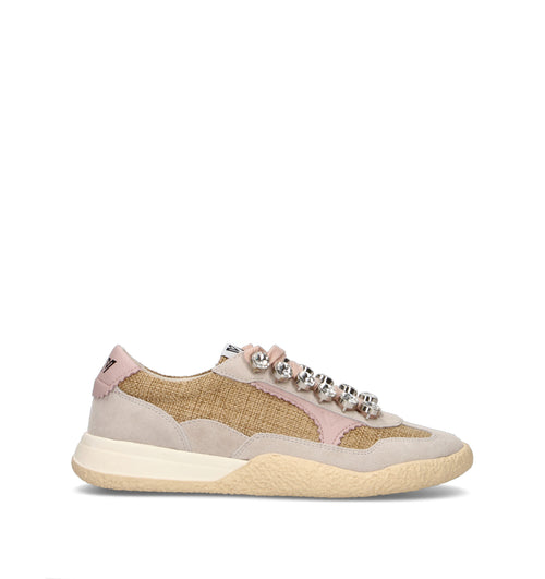 EMANUELLE VEE Sneaker donna beige