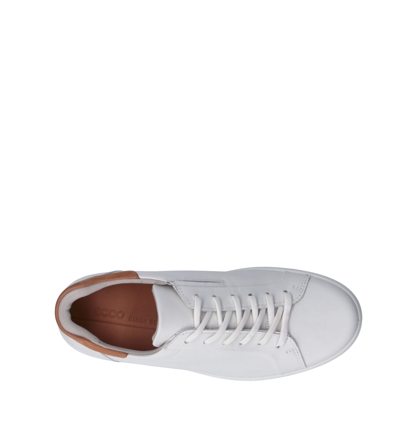 ECCO Sneaker donna bianca in pelle