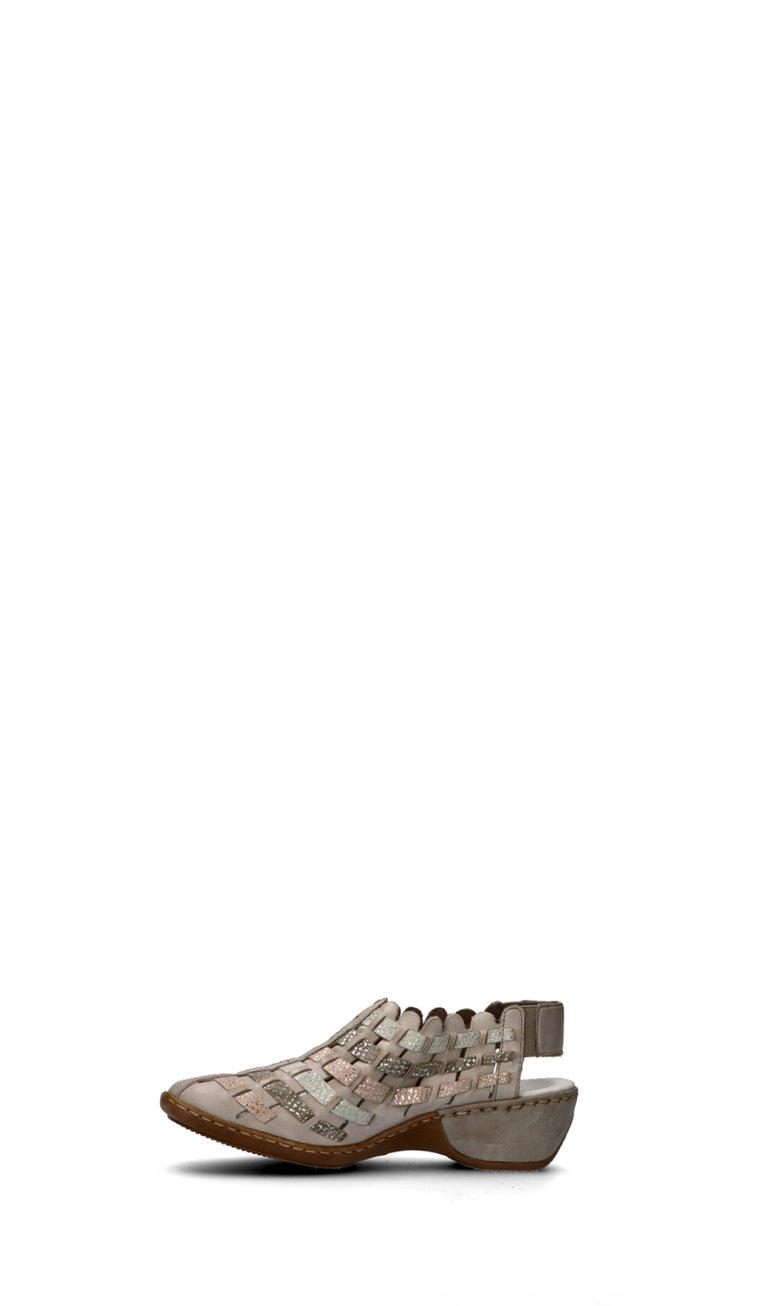 CAFèNOIR Sabot donna beige/metallo