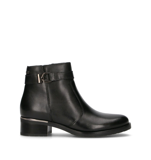 VALLEVERDE Tronchetto donna nero in pelle