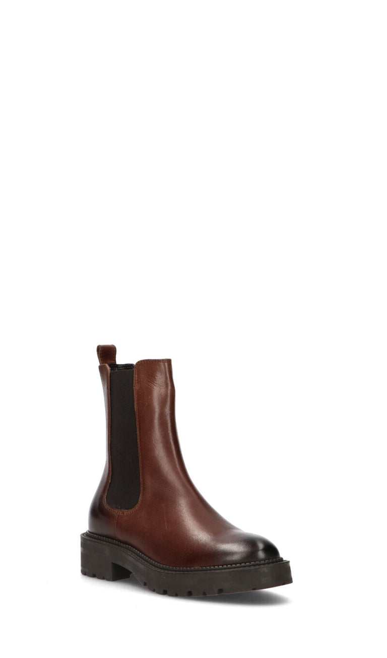 ROBERTA GINEPRI Tronchetto donna marrone in pelle