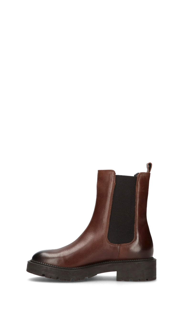 ROBERTA GINEPRI Tronchetto donna marrone in pelle