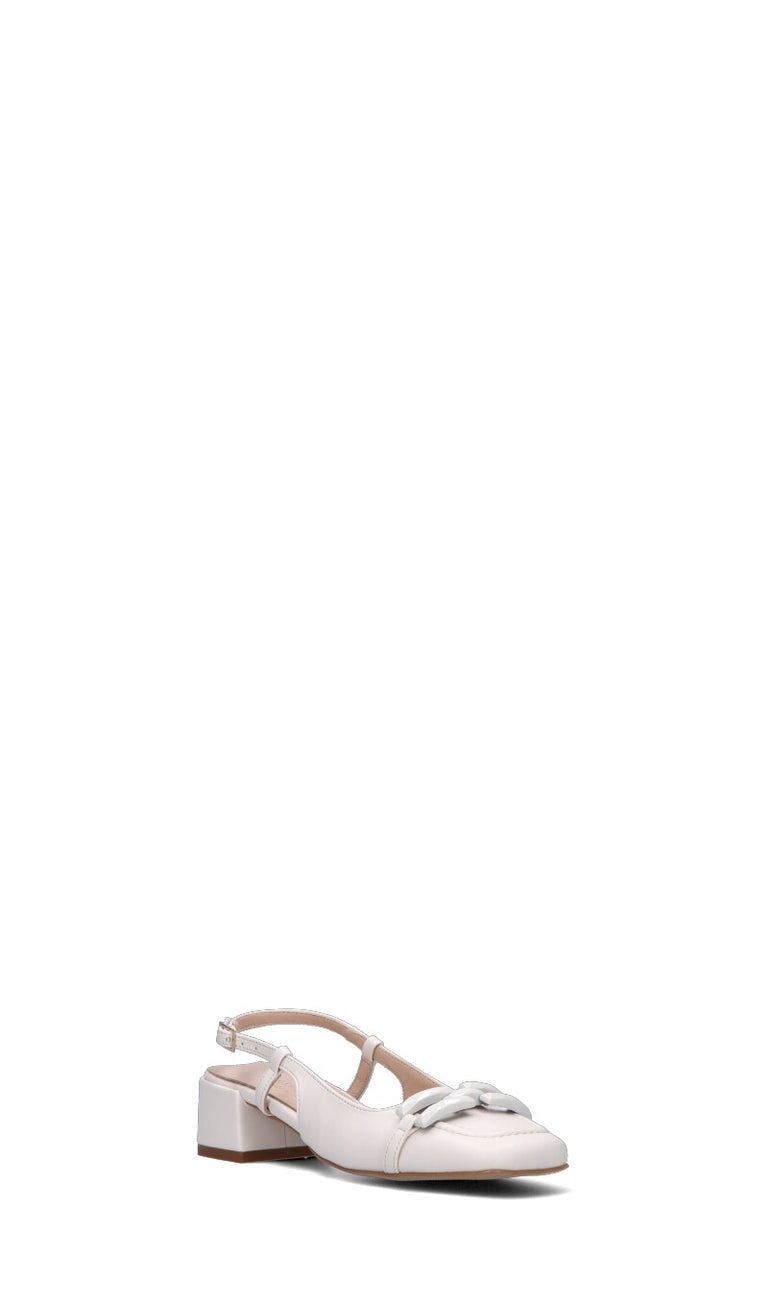 REBECCA VAN DIK Slingback donna bianca