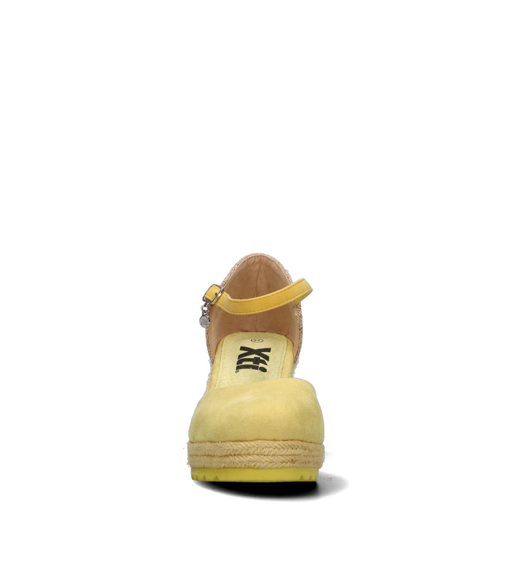 XTI FOOTWEAR Campeggina donna giallo
