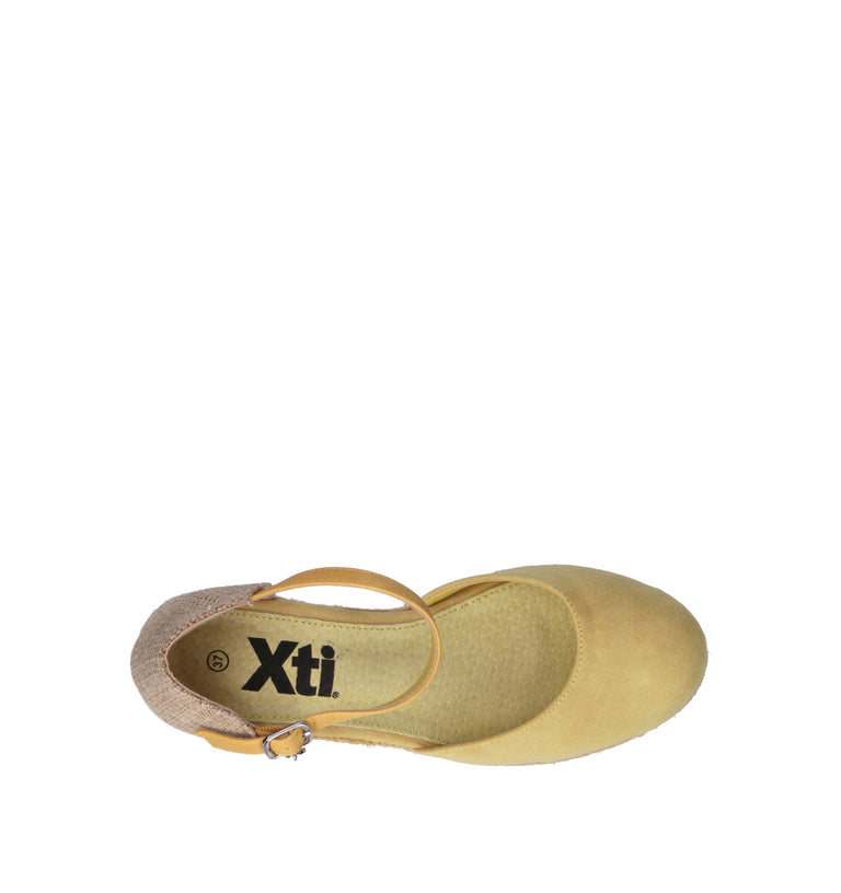 XTI FOOTWEAR Campeggina donna giallo