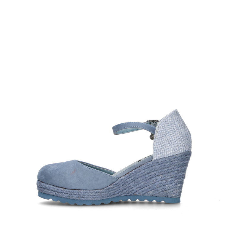 XTI FOOTWEAR Campeggina donna azzurra