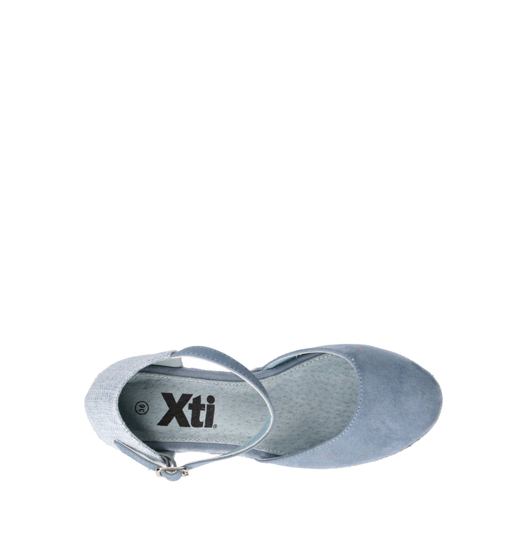 XTI FOOTWEAR Campeggina donna azzurra