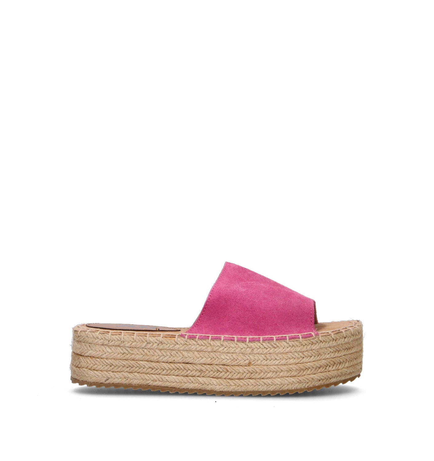 XTI FOOTWEAR Ciabatta donna fucsia in suede