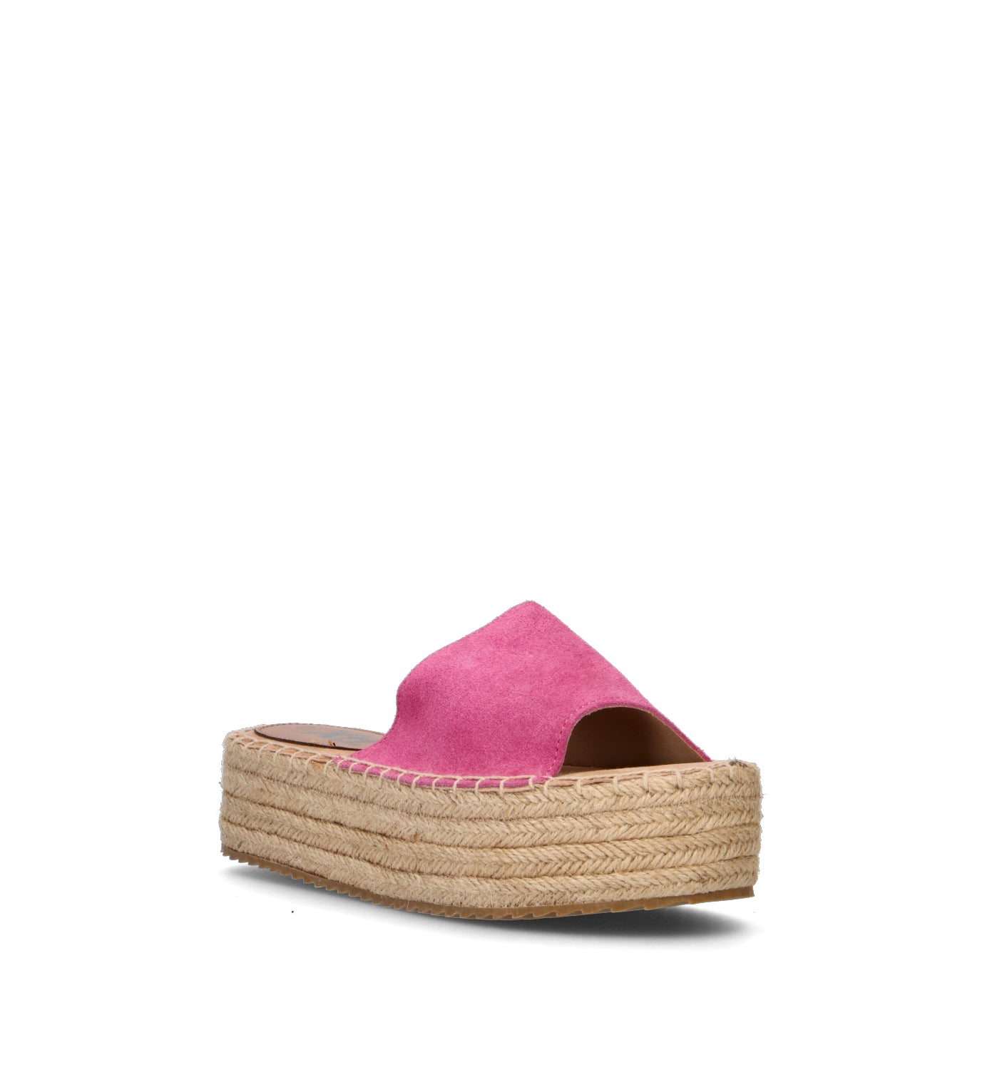 XTI FOOTWEAR Ciabatta donna fucsia in suede