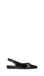 ROBERTA GINEPRI Slingback donna nera in pelle