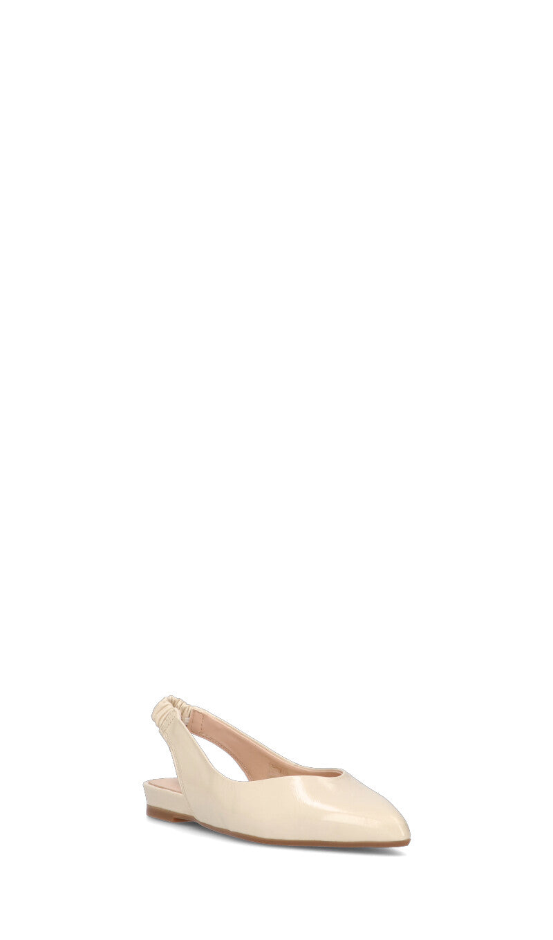ROBERTA GINEPRI Slingback donna panna in pelle