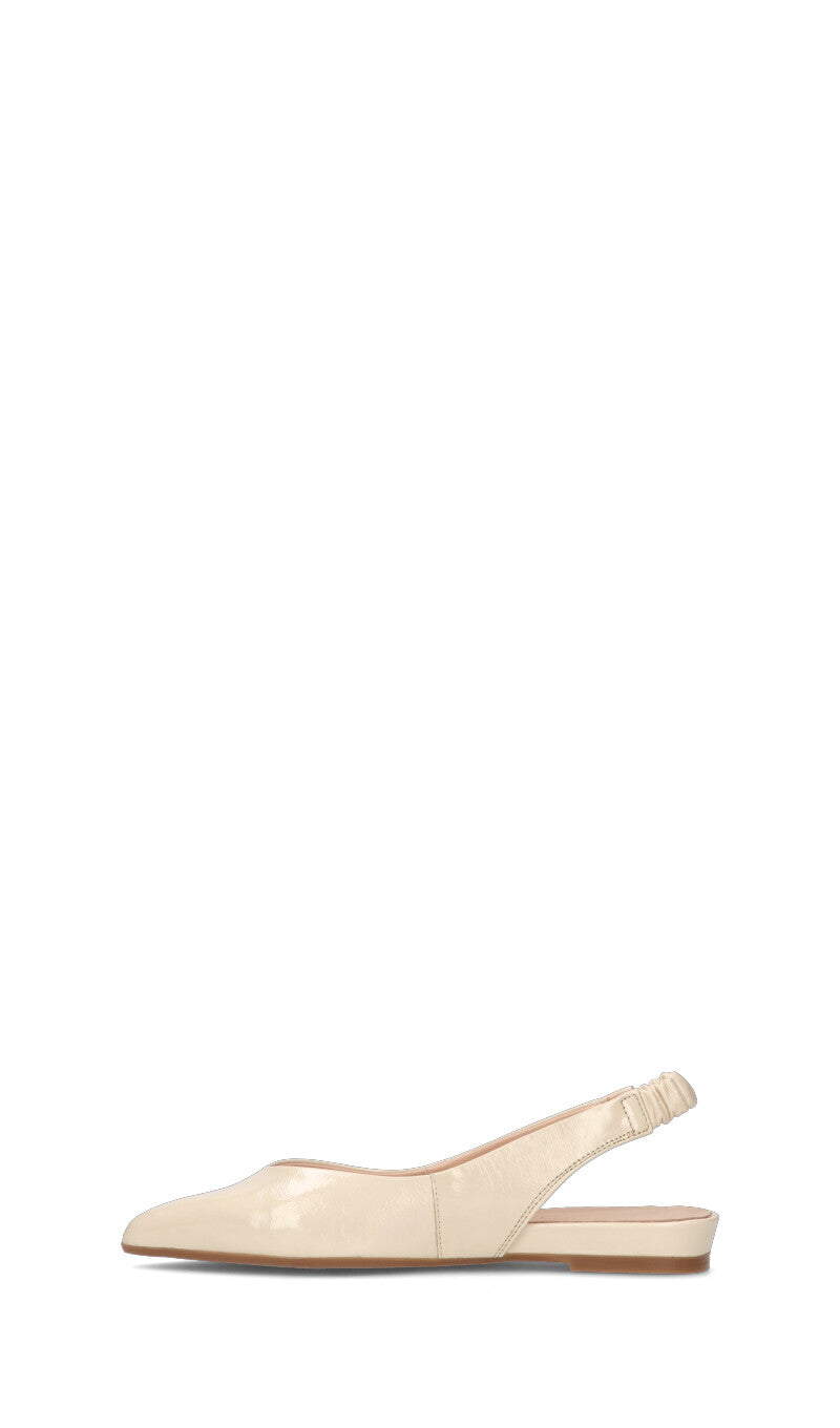ROBERTA GINEPRI Slingback donna panna in pelle