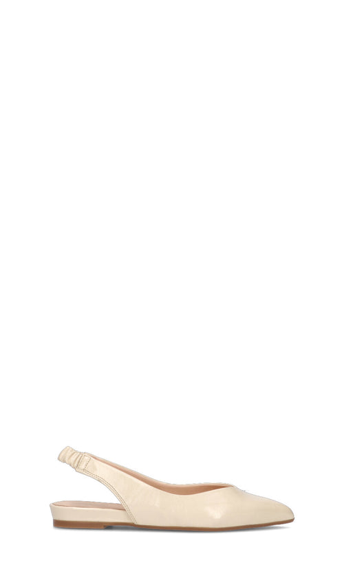 ROBERTA GINEPRI Slingback donna panna in pelle