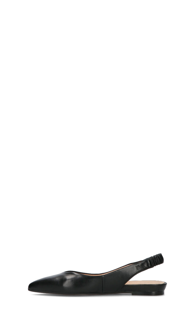 ROBERTA GINEPRI Slingback donna nera in pelle