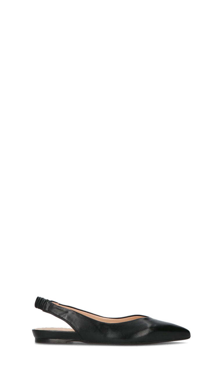 ROBERTA GINEPRI Slingback donna nera in pelle