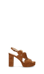 REBECCA VAN DIK Sandalo donna marrone