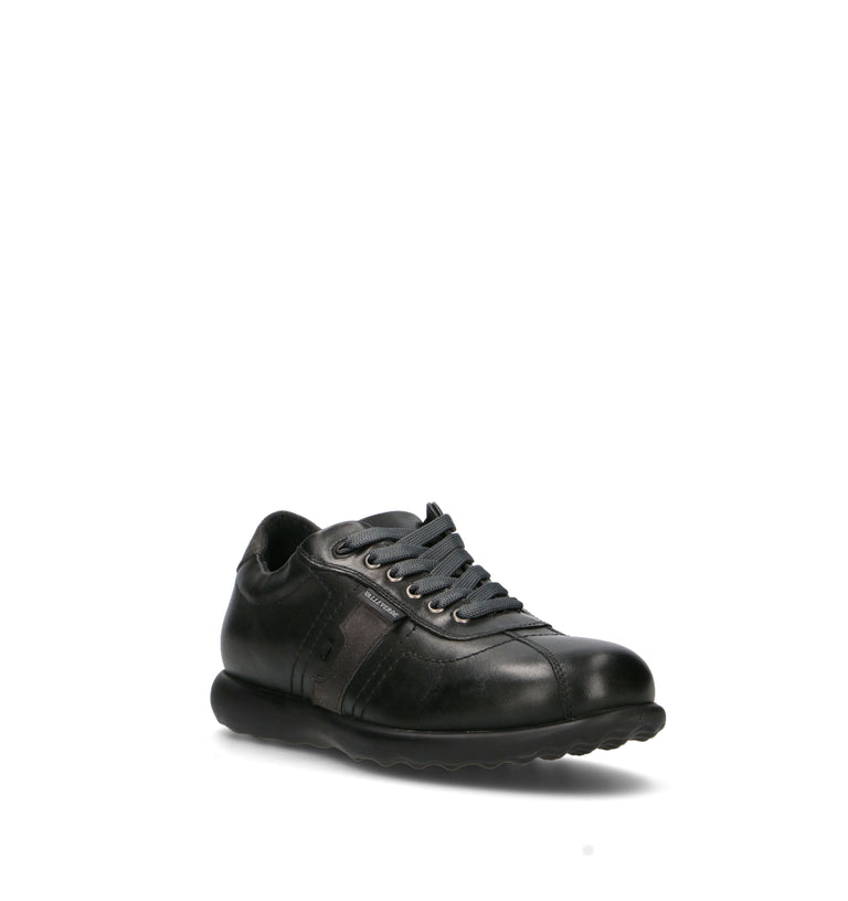 VALLEVERDE Sneaker uomo nera in pelle