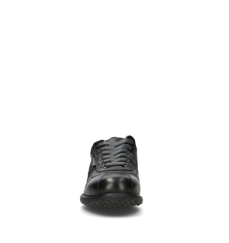 VALLEVERDE Sneaker uomo nera in pelle