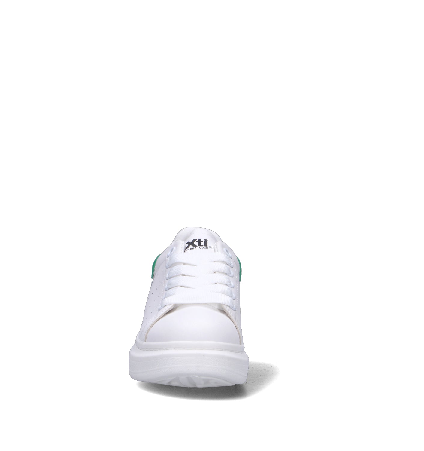 XTI FOOTWEAR Sneaker donna bianca/verde