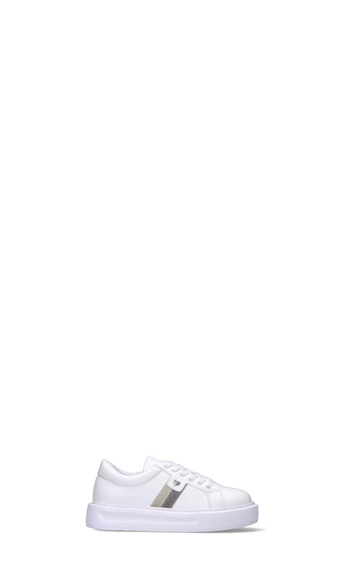 LIU JO Sneaker bimba bianca/argento