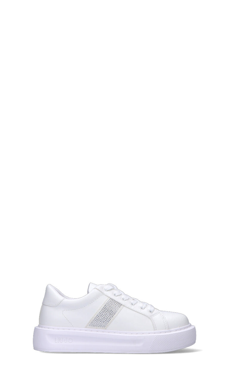 LIU JO Sneaker ragazza bianca/argento