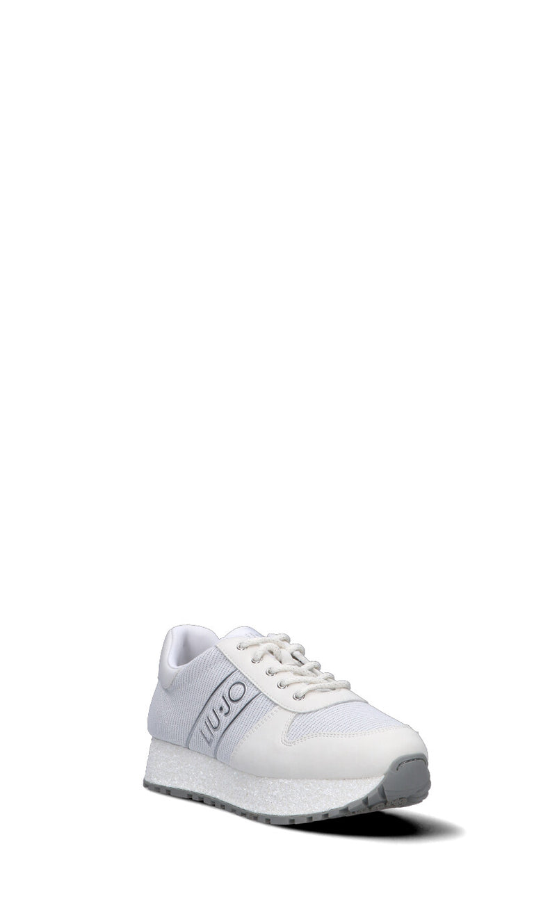 LIU JO Sneaker ragazza bianca/argento