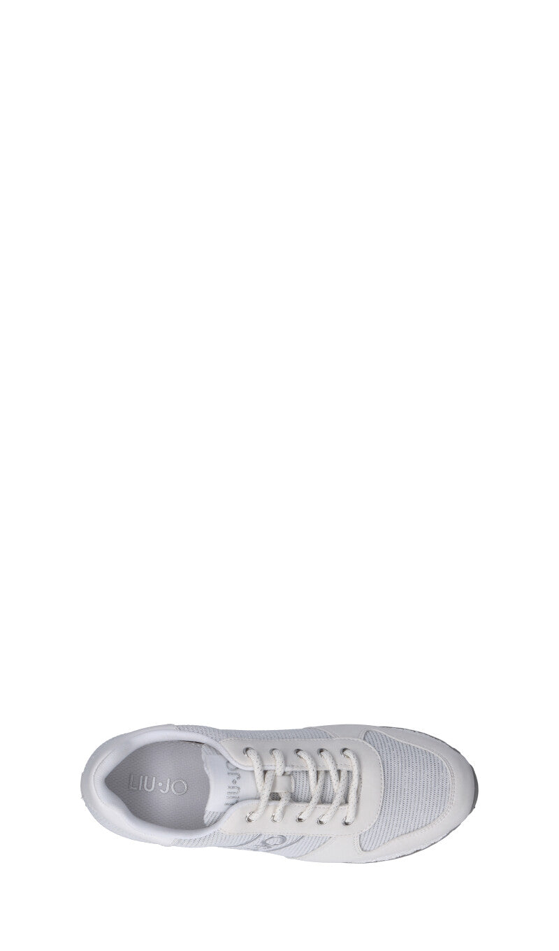 LIU JO Sneaker ragazza bianca/argento