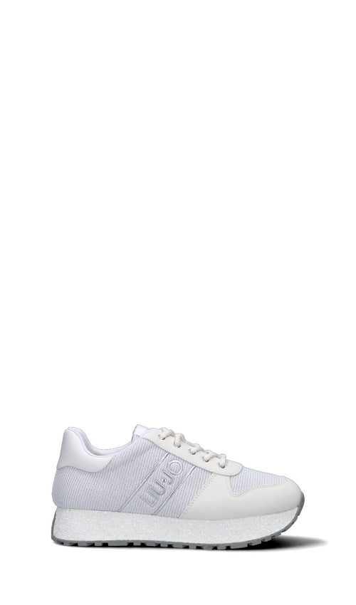 LIU JO Sneaker ragazza bianca/argento