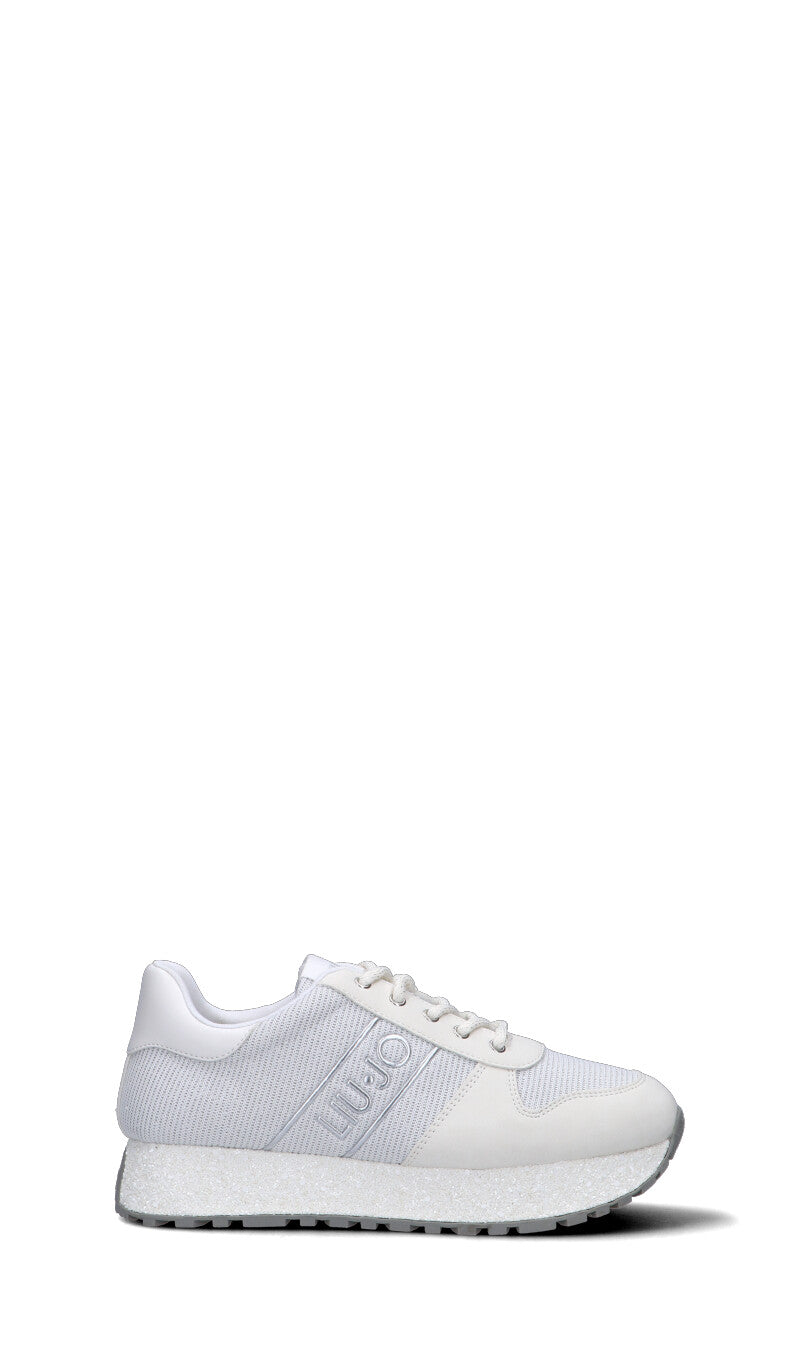 LIU JO Sneaker ragazza bianca/argento