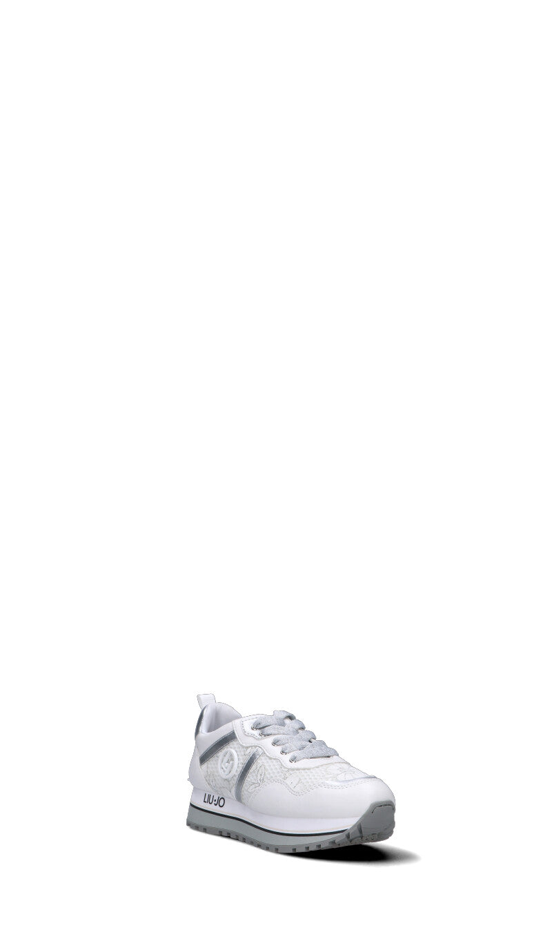 LIU JO Sneaker bimba bianca/argento
