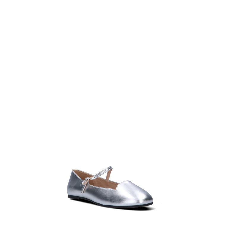 LIU JO Ballerina bimba argento
