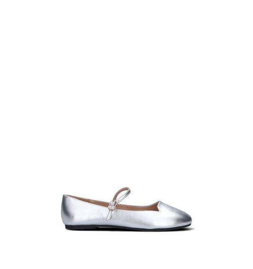 LIU JO Ballerina bimba argento
