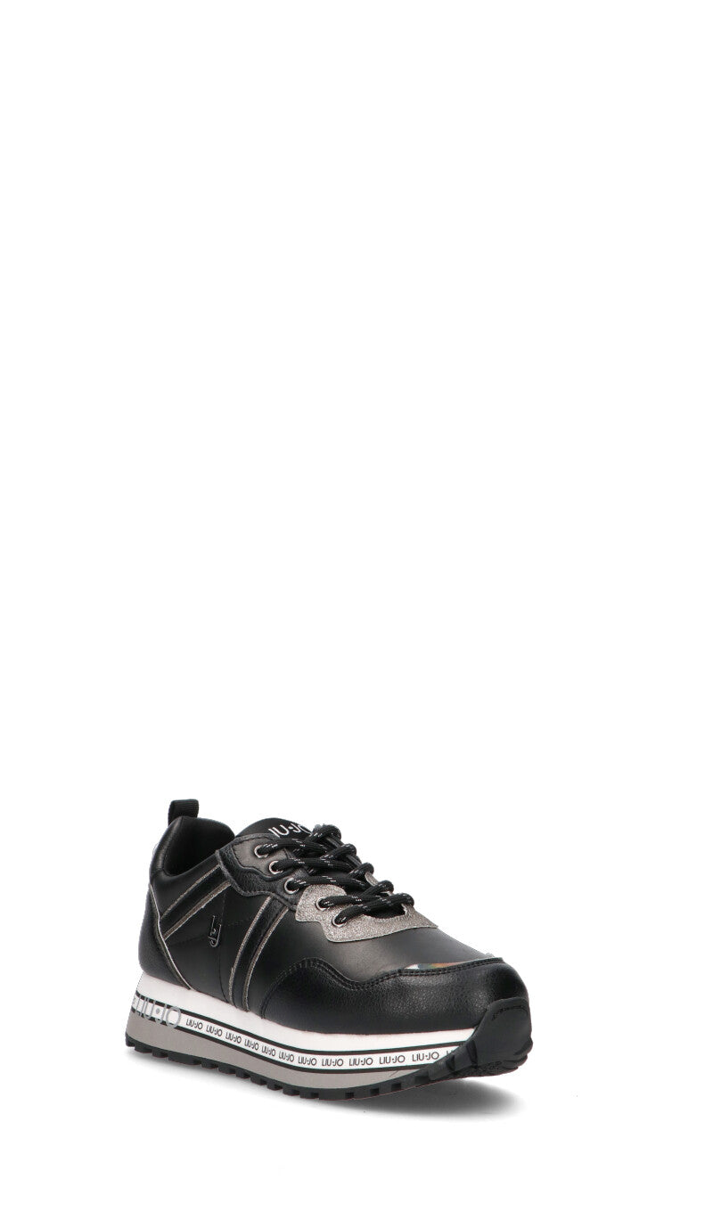 LIU JO Sneaker bimba nera in pelle