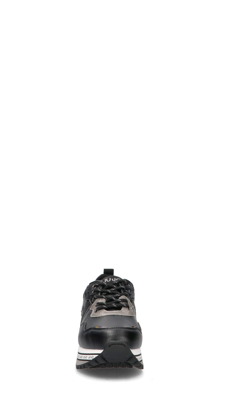 LIU JO Sneaker bimba nera in pelle