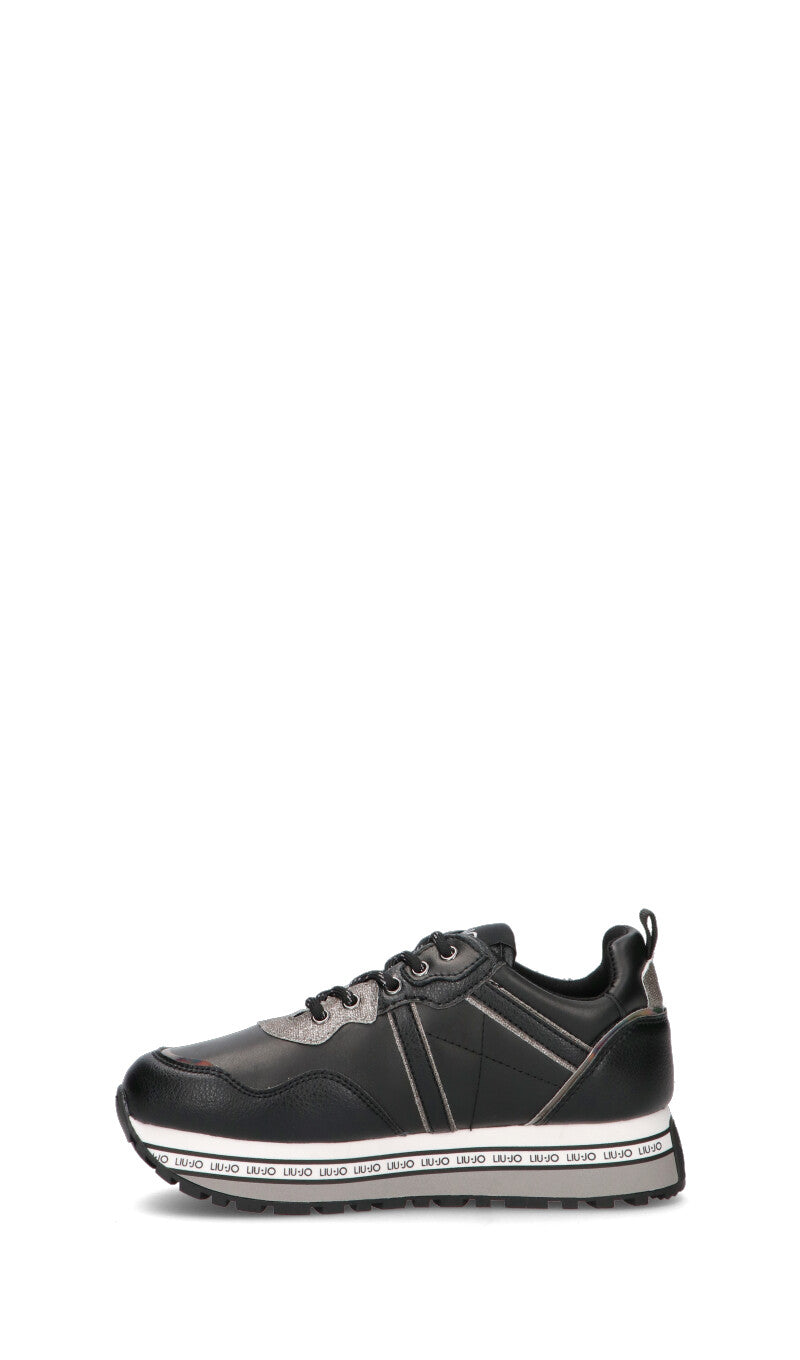LIU JO Sneaker bimba nera in pelle