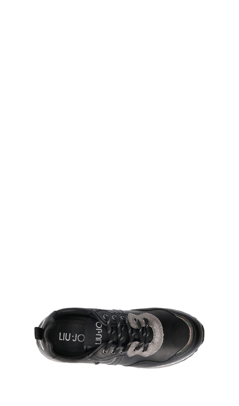 LIU JO Sneaker bimba nera in pelle