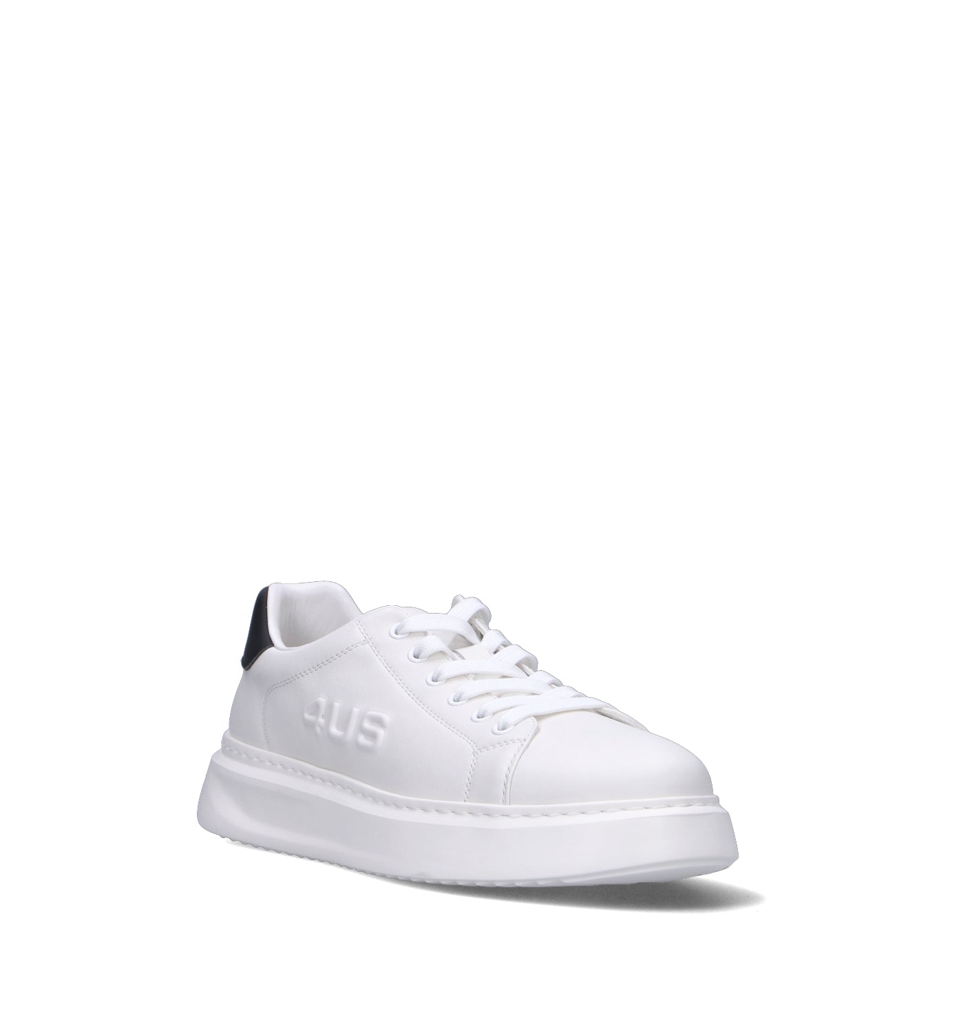 PACIOTTI 4US Sneaker uomo bianca in pelle
