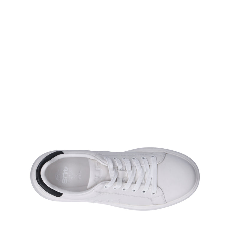 PACIOTTI 4US Sneaker uomo bianca in pelle