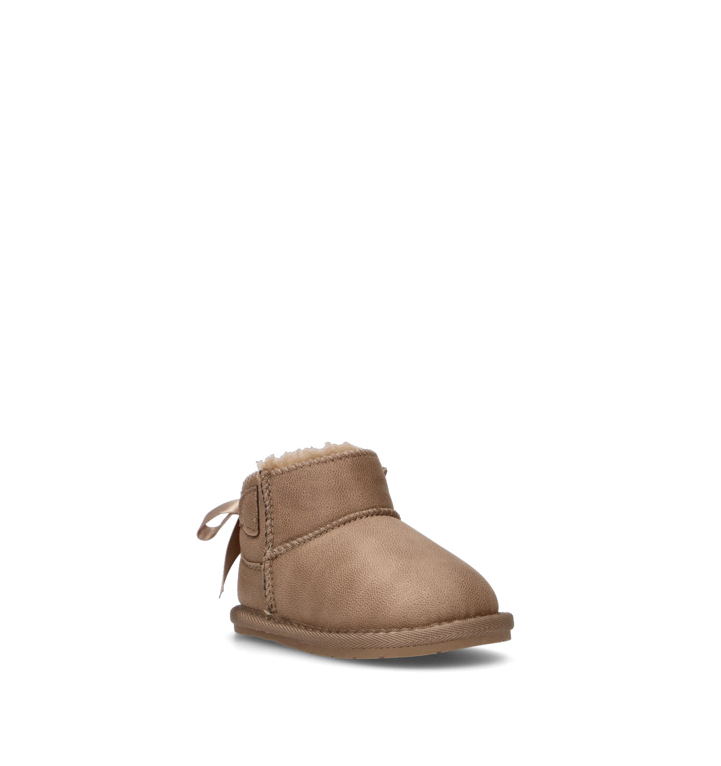 CONGUITOS Stivaletto pelo bimba taupe